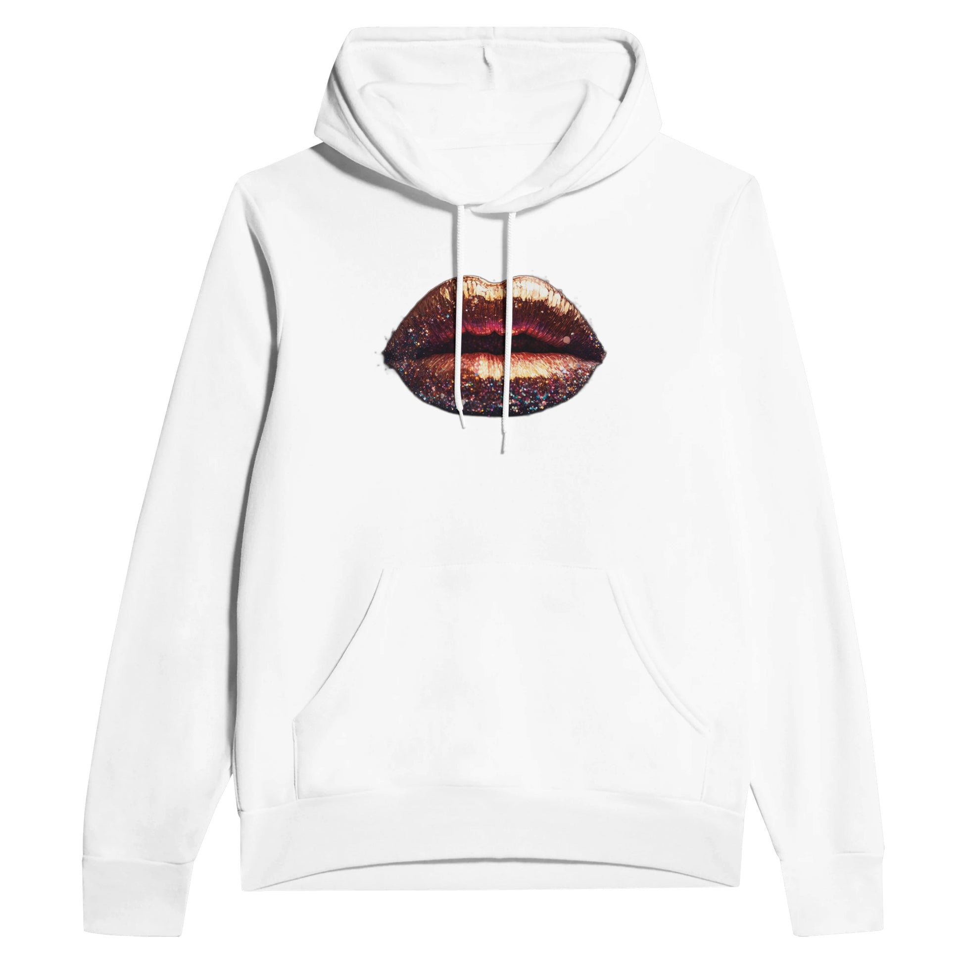 "Glitter Lips" Unisex Pullover Hoodie | Bella + Canvas 3719