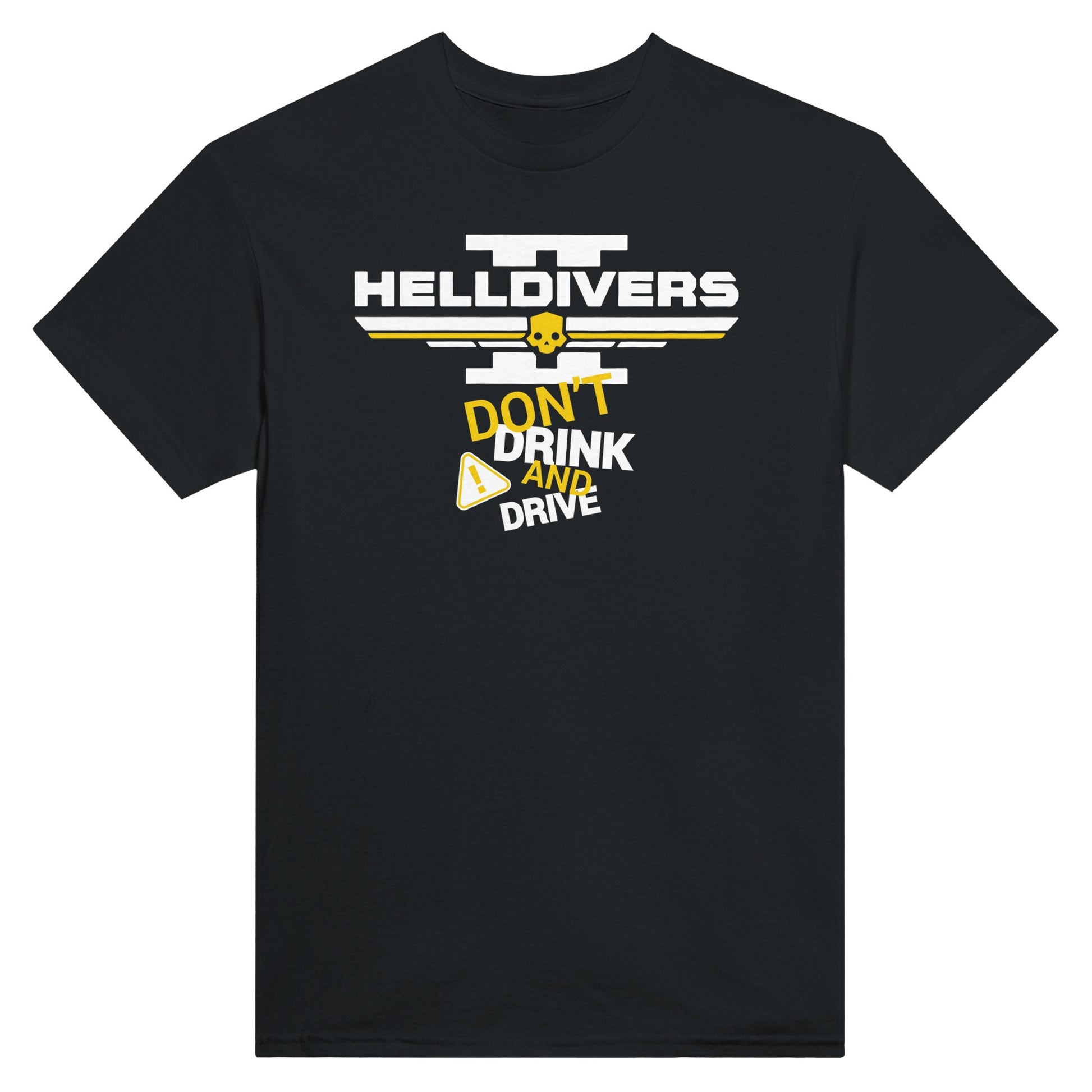 Helldivers 2 Drink and Drive T-shirt - PixelForge Co