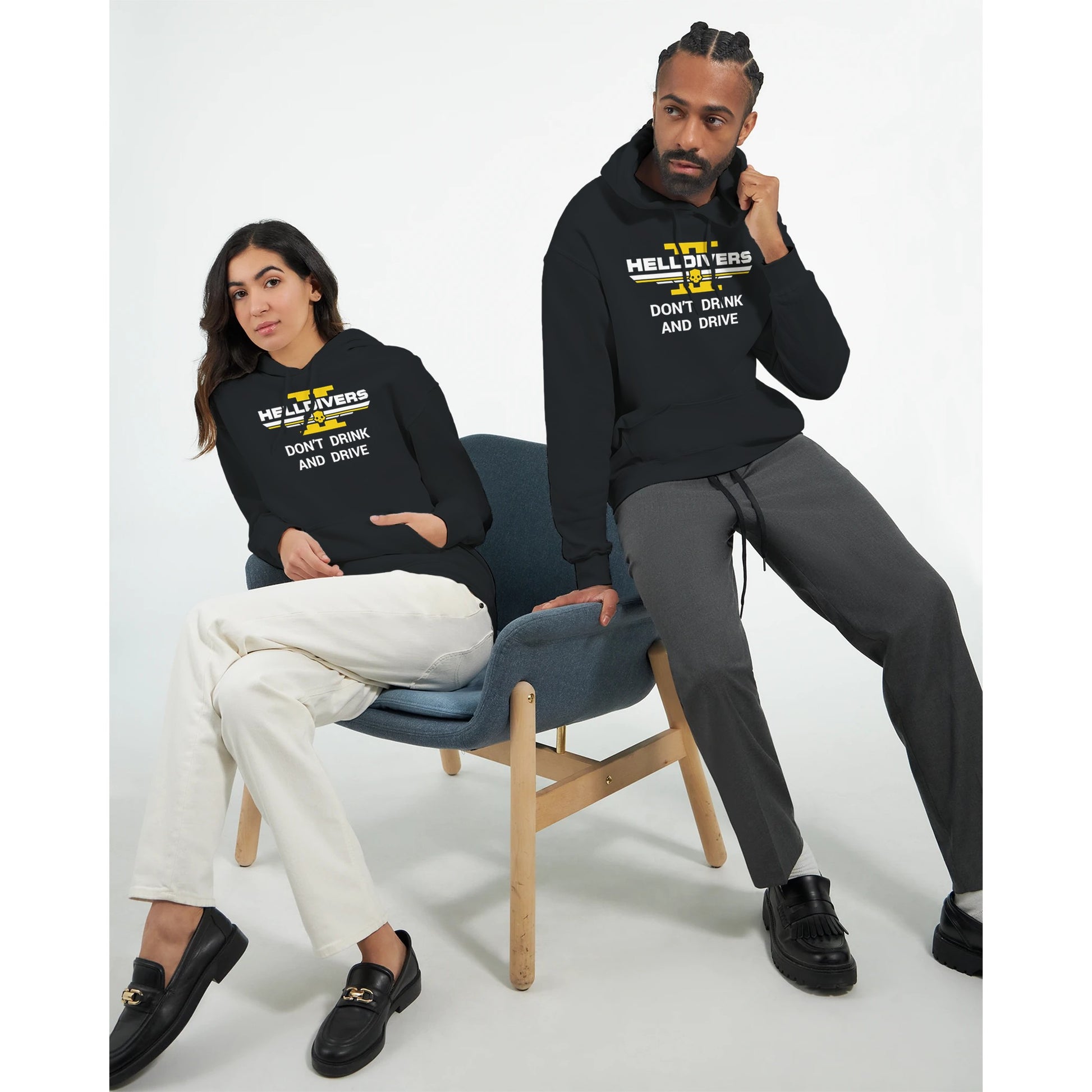 Helldivers 2 Drink and Drive Hooded Sweatshirt | Game Safe