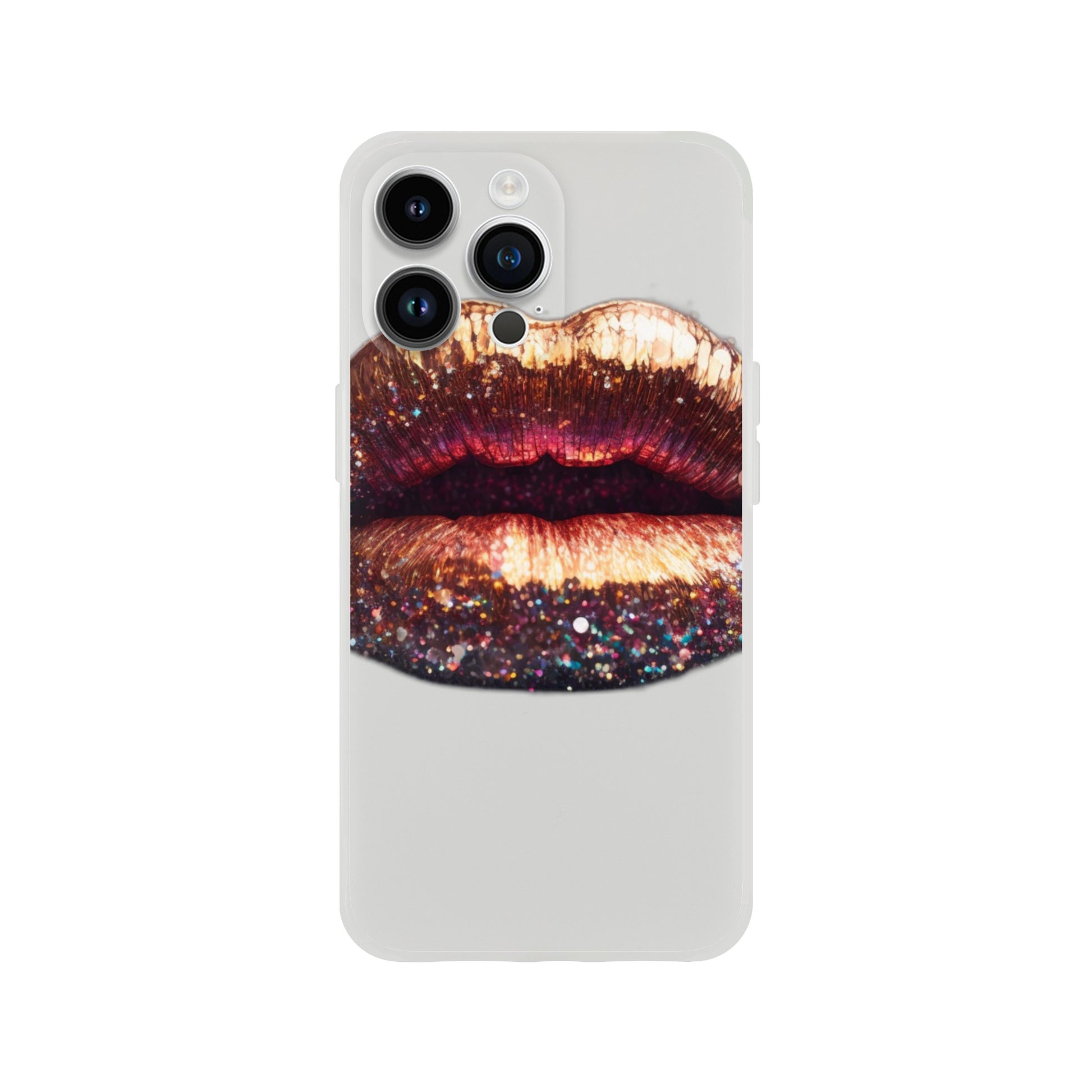 "Glitter Lips" Flexi case - PixelForge Co