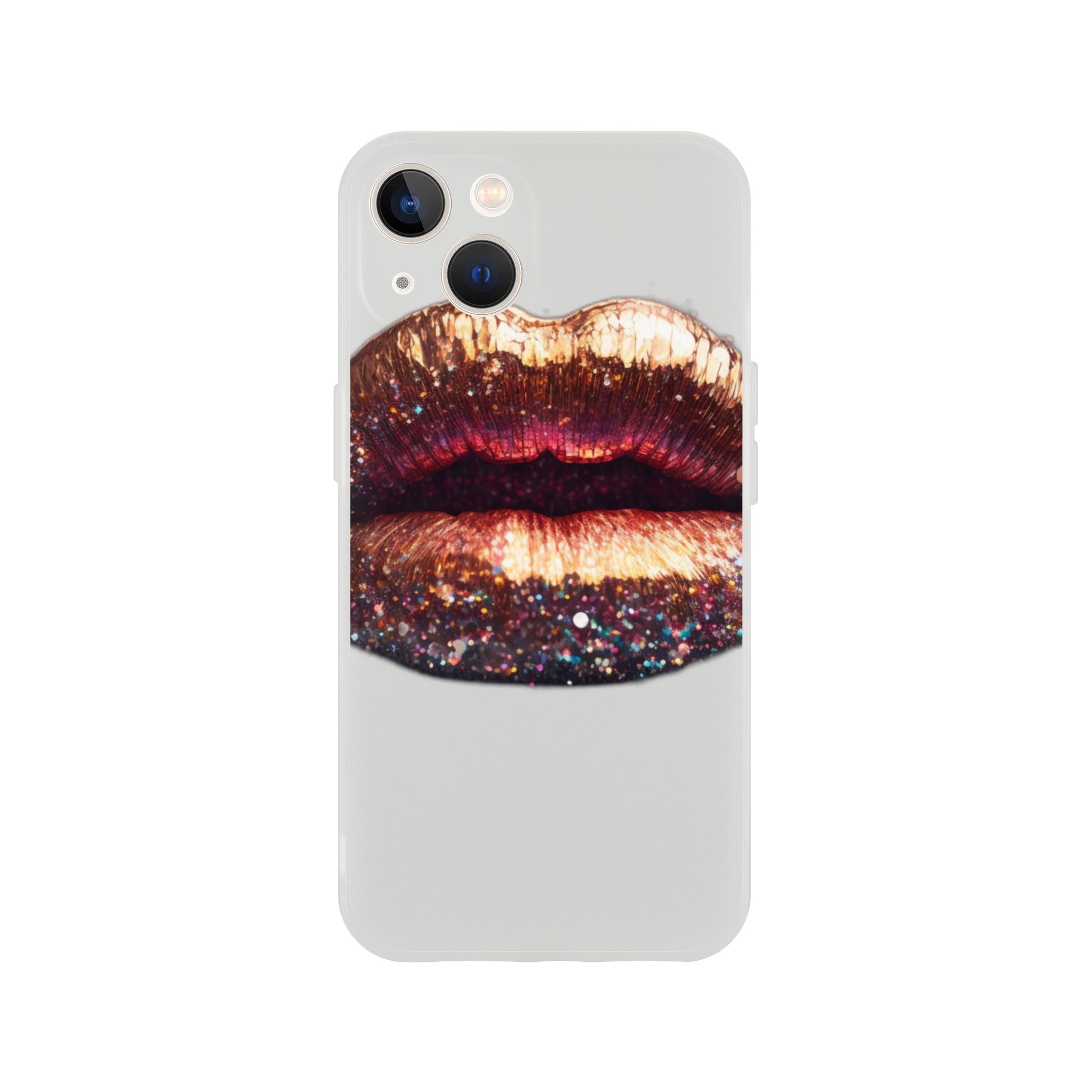 "Glitter Lips" Flexi case - PixelForge Co