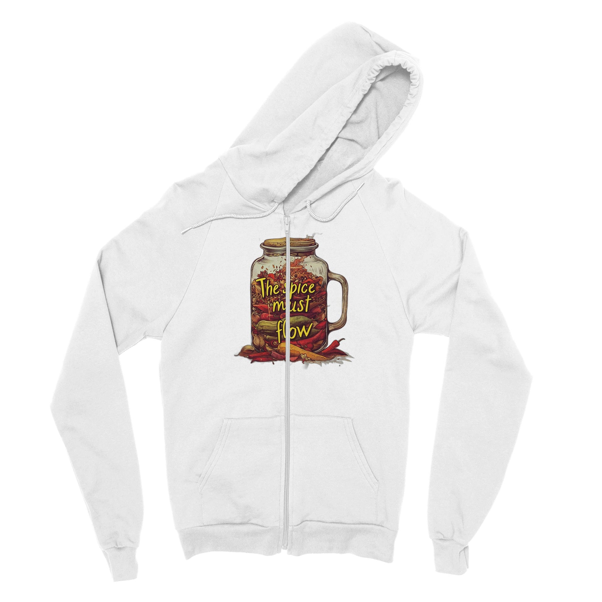 "Spice Must Flow" Unisex Zip Hoodie - PixelForge Co