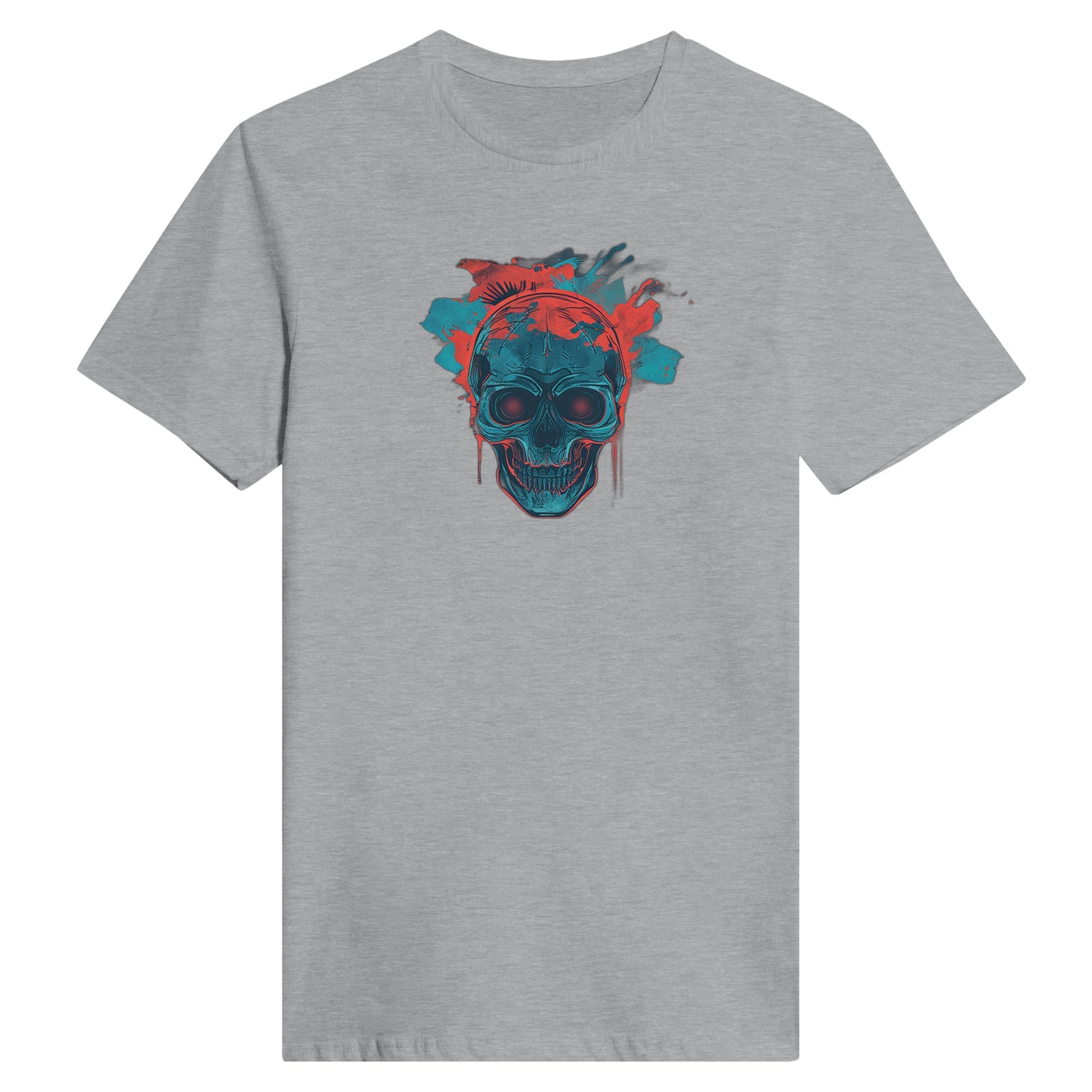 "Beauty Skull" Classic Women's Crewneck T-shirt