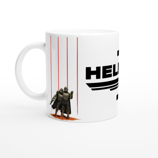 Join the Fight for Democracy! Helldivers Mug Design