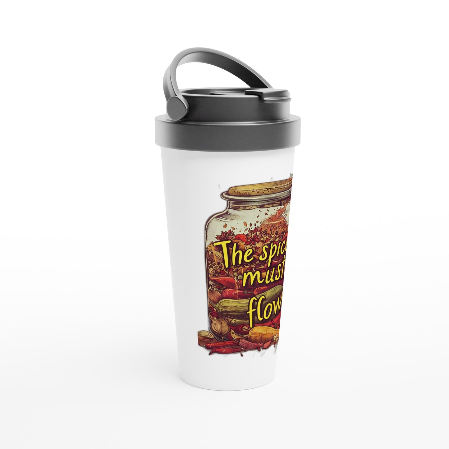  "Spice Must Flow" Stainless Steel Travel Mug