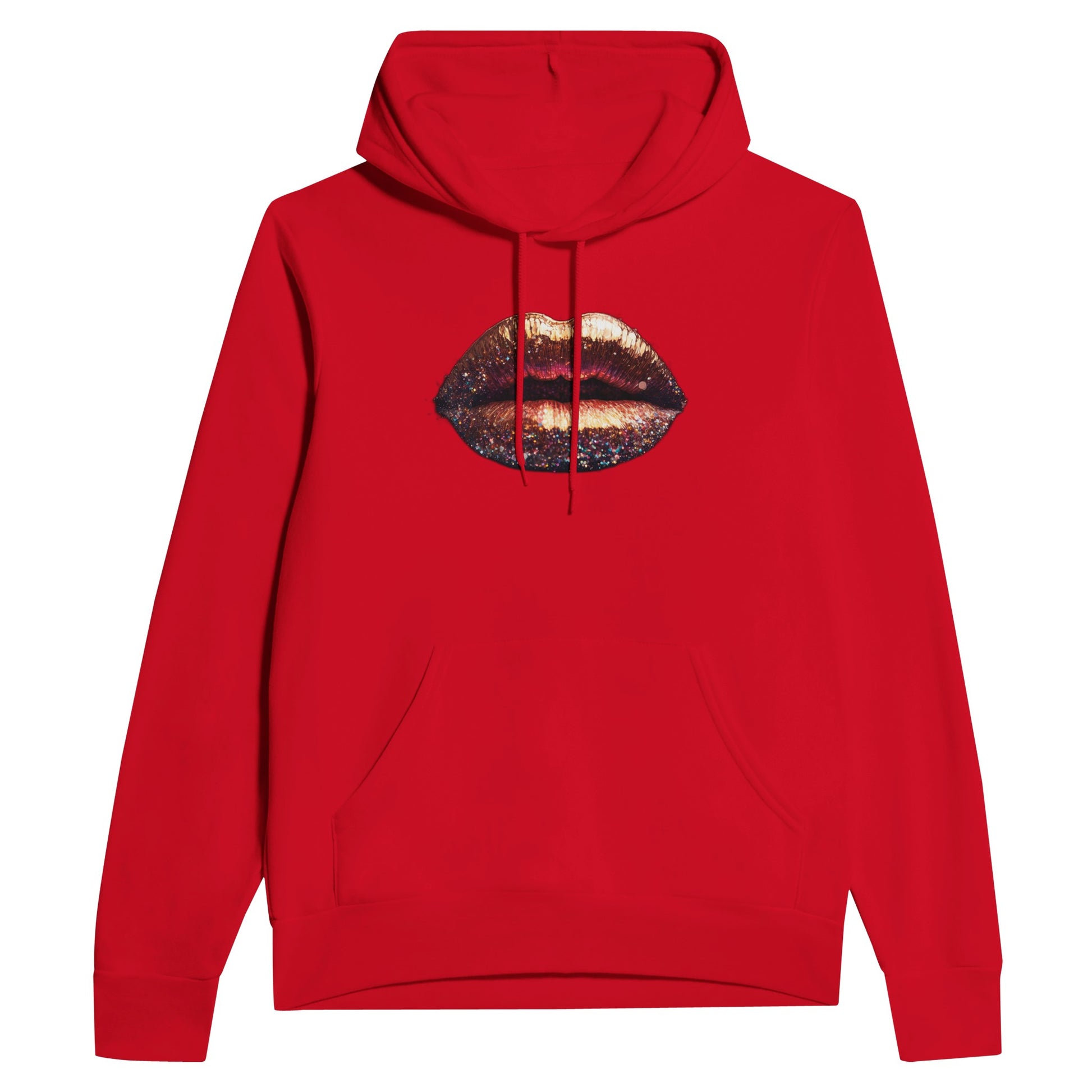 "Glitter Lips" Unisex Pullover Hoodie | Bella + Canvas 3719